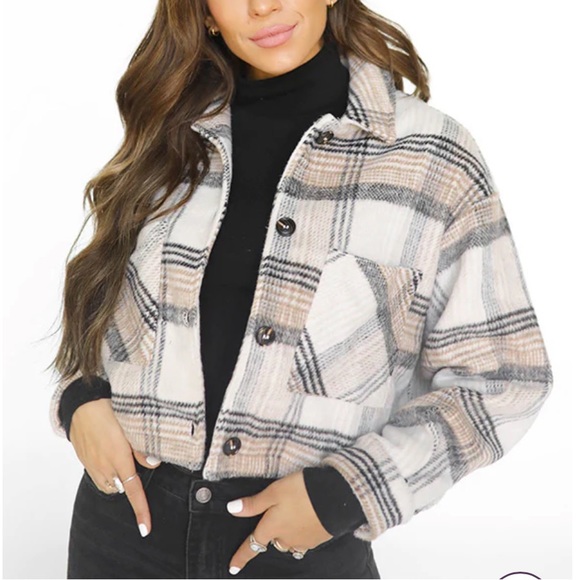 Ashlyn Shacket-Black - Picture 1 of 7